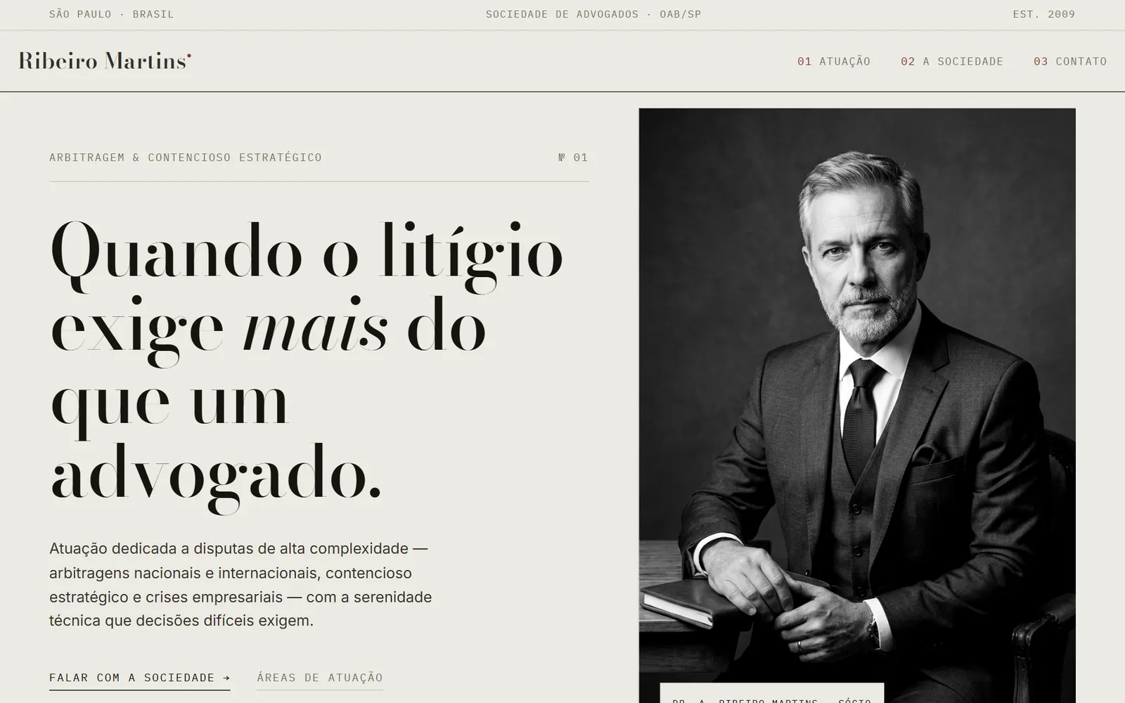 Ribeiro Martins — Arbitragem e Contencioso